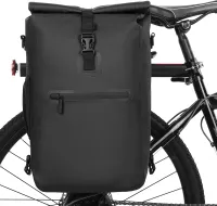 3-in-1 Wasserdichte Fahrradtasche Fahrrad Gepaecktraegertasche Rucksack Umhaengetasche Outdoor Radfahren Pendeltasche Pack mit Laptopfach