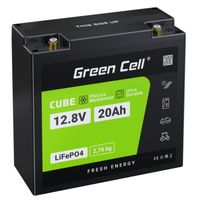 Green Cell - Akumulator Lifepo4 12V 12.8V 20Ah Do Systemów Fotowoltaicznych, Kamperów I Łódek