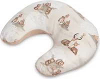 SENSILLO U-förmiges Stillkissen Ergonomisch - 60x40x11cm - Hain Braun