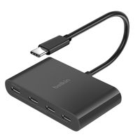 Rozbočovač rozhrania Belkin AVC018BTBK USB Type-C 10000 Mbit/s Čierny