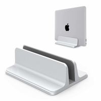 Laptops Aluminium Slabo Notebookhalterung Laptopständer für MacBook Mac Book Pro Silber Air alle Notebooks 