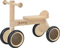 Sunny Mini Walker Laufrad für Kinder aus Holz | Kinderlaufrad für drinnen und draußen | Baby Lauflernrad für Kleinkinder von 1,5 bis 3 Jahren