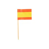 Papstar Partypicker, Flaggen 8 cm "Spanien", 10 x 500 Stück