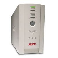 APC Back-UPS CS - BK350EI - Unterbrechungsfreie Stromversorgung 350VA (4 Ausgänge IEC, Überspannungsschutz)