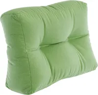 Vicco Palettenkissen Flocken, 60 x 20 cm, Grün
