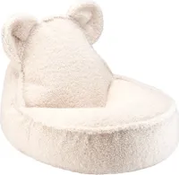 Wigiwama Bear Beanbag / Sitzsack Bär, Farbe:Cream White