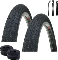 2 x Kenda K-1016 Kiniption Fahrradreifen Fahrradmantel 58-559 (26.0 x 2.30) + 2 x passende Schläuche DV  inkl. 3 Reifenheber