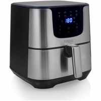 Princess Digitaler Aerofryer Deluxe XXL 5,5 L 1700 W Schwarz Silbern