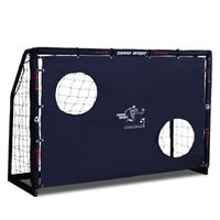 ZERRO Fussballtor Outdoor Sportarten Geeignet für Erwachsene und Kinder zum Spielen und Trainieren im Garten, Size: 180cm Fussballtor mit Torwand