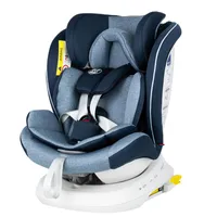 Detská autosedačka TWT I-SIZE Plus DELUXE Blue so systémom Isofix otočným o 360°-BUF BOOF 0, 36 kg