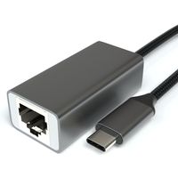 USB C auf Ethernet Adapter Typ C auf RJ45 Netzwerkadapter Gigabit LAN MacBook