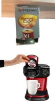 Unterbaumontage für Tassimo -Karton einfache Montage und einfache Entnahme