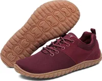 SAGUARO Active Barfußschuh (6mm Sohlenstärke, Nullabsatz, bequem, leicht, atmungsaktiv, rutschfest) Minimalschuhe Sportschuhe Sneaker Halbschuh Schnürschuh Freizeitschuhe