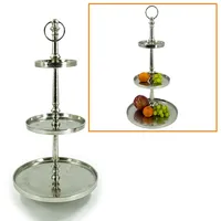 DARO DEKO Mangoholz Tannenbäume 3er Set - 18, 28, 38 Cm Für Ganzjährige Deko