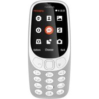 Nokia 3310 Dual SIM - Mobilní telefon - 2 MP - Šedý