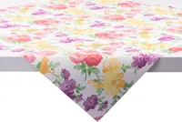 Sovie HOME Tischdecke Johanna aus Linclass® Airlaid 80 x 80 cm, 1 Stück - Einweg Mitteldecke Floral Blumen