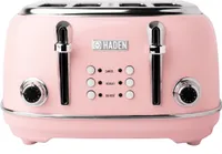 Haden Heritage English Rose 4 Scheiben Toaster, rosa