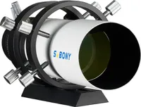 Naváděcí dalekohled Svbony SV198 pro astrofotografii, 50mm Mini F4.1 Guider, FMC Achromat Refractor, s dvojitým šroubovým ostřičem