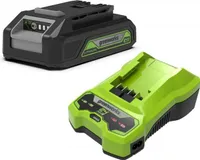 Greenworks 24V Battery Starter Kit GSK24B4