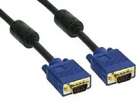 Kindermann VGA-Kabel HD15 Stecker/Stecker 10,0m
