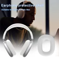 Anti-Kratzerwaschable Silikon Headset Headphone Schutzhülle für AirPods max-Weiss