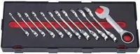 FORCE K51216 Ratschen-Ringgabelschlüsselsatz
