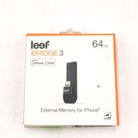 Leef iBridge 3 Mobile Speicher 64 GB Stick für iOS schwarz - neu