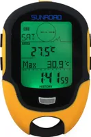 Sunroad FR500 Multifunkční LCD digitální výškoměr Barometr Kompas Teploměr Vlhkoměr Předpověď počasí LED svítilna