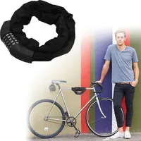 Yakimz Zámek jízdního kola Zámky jízdních kol Ocelový řetěz Motocyklový kombinovaný zámek 120 cm