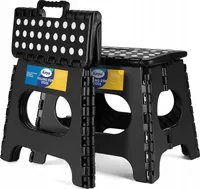 GEKO | Klapphocker, 40cm, 150kg, Falthocker für Kinder und Erwachsene | Hocker für Küche, Bad, Camping, Garten