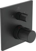 Ideal Standard Badethermostat Ceratherm C100 Unterputz A7522XG Schwarz (Silk Black)