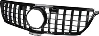 Sport Panamericana GT Grill Kühlergrill für Mercedes W166 GLE AB 2015 Schwarz