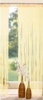 Fadenstore Gardine mit Tunneldurchzug 145 x 250 cm in Creme