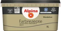 Alpina Farbrezepte Wandfarbe matt 1 L Farbwahl, Alpina Farbrezepte Farbwahl:Wanderlust