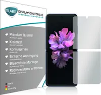 4x Slabo Displayschutzfolie für Samsung Galaxy Z Flip MATT "No Reflexion" (verkleinerte Folien) Displayfolie Schutzfolie Folie