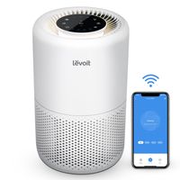 LEVOIT Smart Luftreiniger H13 HEPA Filter für Allergiker Core 200S Hausstaub Pollen