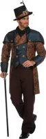 Premium Steampunk Kostüm für Herren Größe: 60