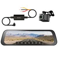 70mai S500 Spiegel Dashcam & Hardwire Kit UP02, 9.35'' Touch Screen 2592x1944P, Autokamera mit Zweikanalige HDR-Aufnahme, 138° Weitwinkel