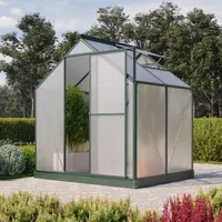 Vitavia Gewächshaus "Eos 3100" smaragd 3,1 m² 4 mm HKP