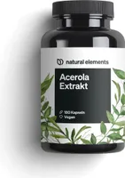 NATURAL ELEMENTS Witamina C z ekstraktu z aceroli w kapsułkach