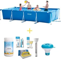 Rámový bazén Intex - 450 x 220 x 84 cm - včetně balíčku na údržbu WAYS