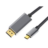 E30C Bolwins USB C auf DisplayPort Kabel, 4K@60Hz 1.8m USB Typ C zu DisplayPort Kabel