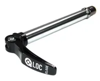 SR Suntour FKA097-25 Q-LOC Achse für Suntour,100/15 mm kurz, 15QLC32s für Trekking, schwarz/silber