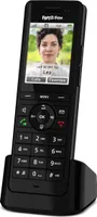 AVM FRITZ!Fon X6 Schwarz Schnurloses DECT-Telefon mit Anrufer-ID und Anrufbeantworter