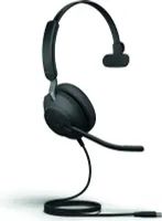 JABRA Evolve2 40 USB-C monaural MS black