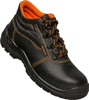 Arbeitsschuhe BTPuS3 ergonomische S3 Hochschuhe schwarz/orange 38
