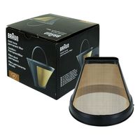 Braun Dauer Kaffeefilter Goldfilter Permanentfilter Kaffeemaschinen Filter