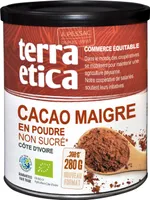 FETTARMES KAKAOPULVER280 g - TERRA ETICA