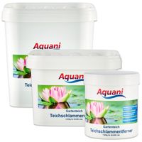 Aquani Teichschlammentferner Teich 1.000g wirkt effektiv & rein biologisch gegen Teichschlamm