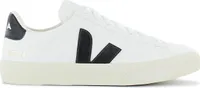 Veja Campo Frauen Schnürung Chromefree Leder Turnschuhe Weiß Schwarz – 8 Großbritannien - 41 EU - 10 US / Weiß schwarz